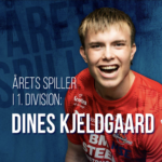 Kjeldgaard kåret som årets spiller i 1. division